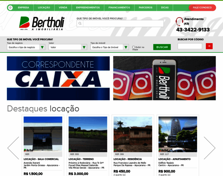 Bertholi.com.br thumbnail