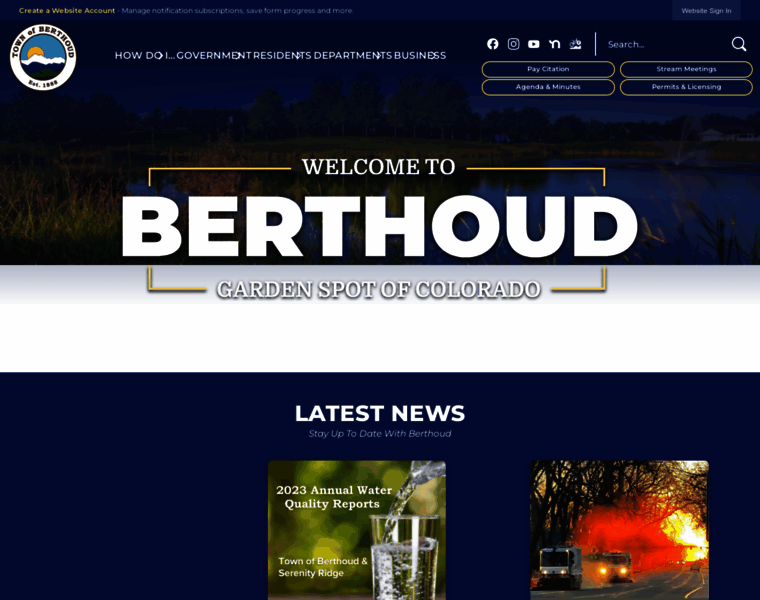 Berthoud.org thumbnail