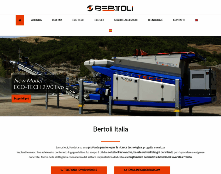 Bertoli.com thumbnail