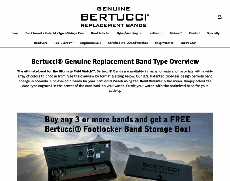Bertucciwatchbands.com thumbnail