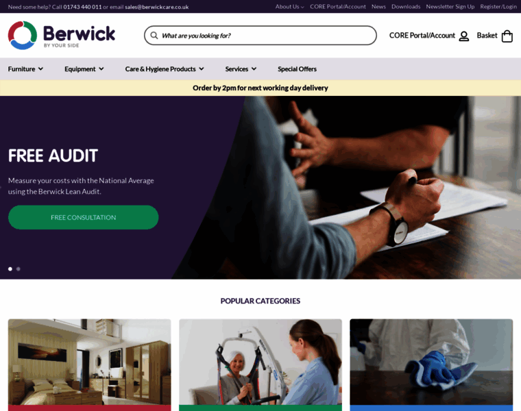 Berwickcare.co.uk thumbnail