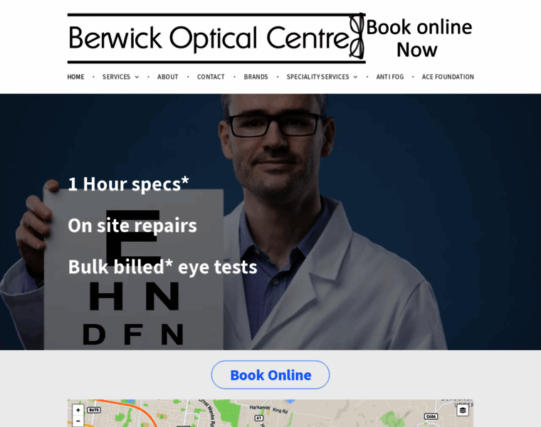 Berwickopticalcentre.com.au thumbnail