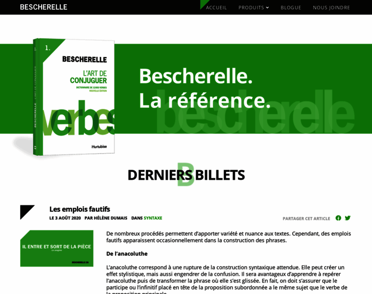 Bescherelle.ca thumbnail