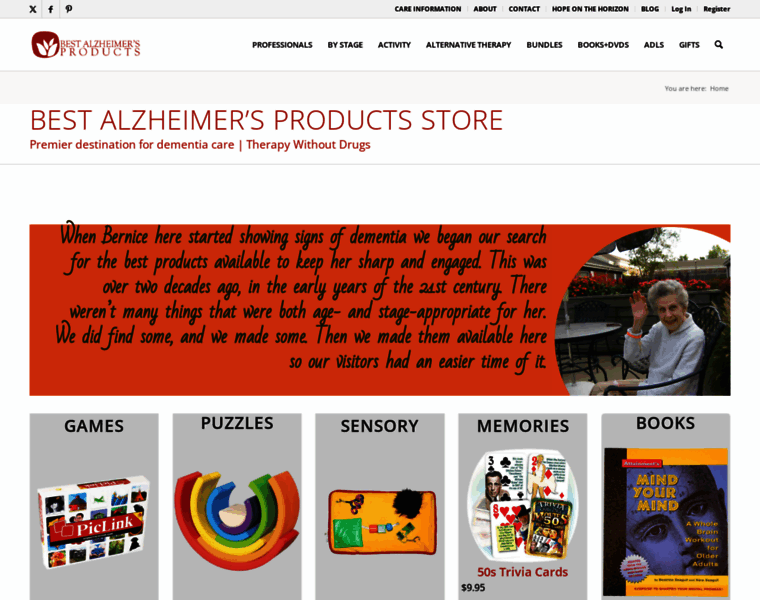 Best-alzheimers-products.com thumbnail