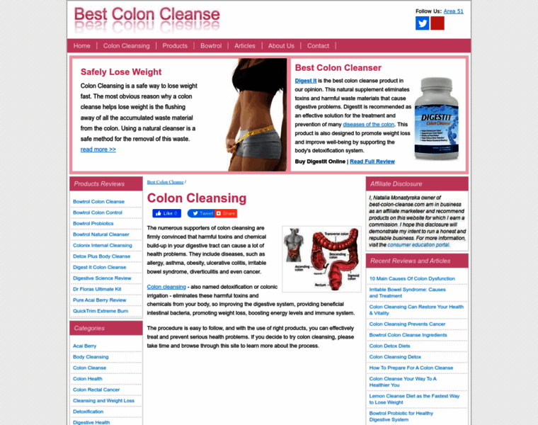 Best-colon-cleanse.com thumbnail