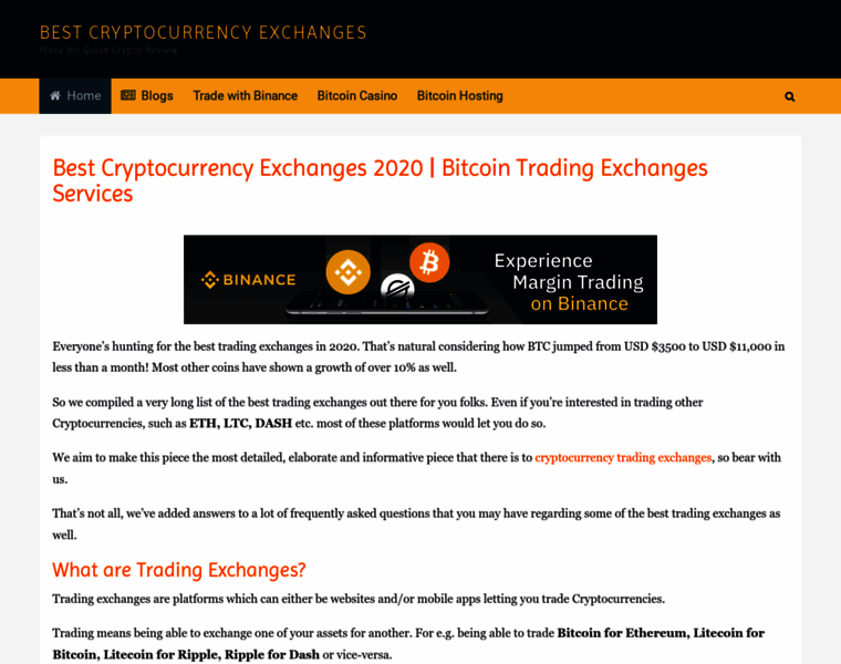 Best-cryptocurrencyexchanges.com thumbnail