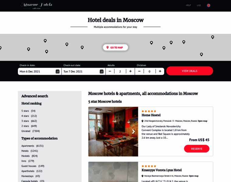 Best-moscow-hotels.com thumbnail
