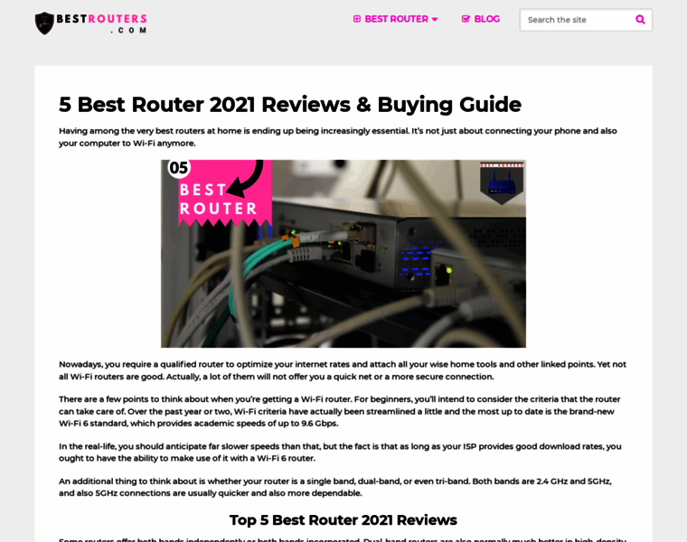 Best-routers.com thumbnail