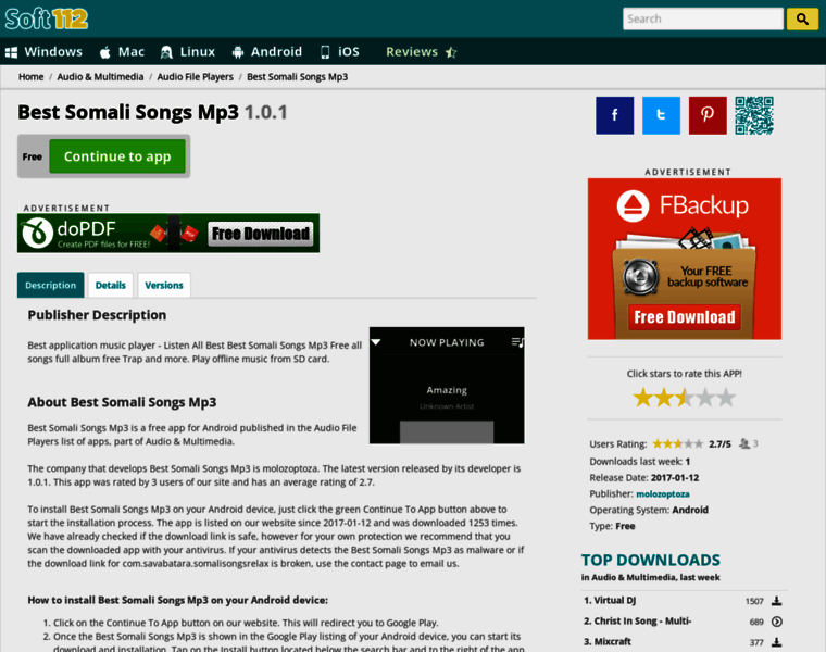 Best-somali-songs-mp3.soft112.com thumbnail
