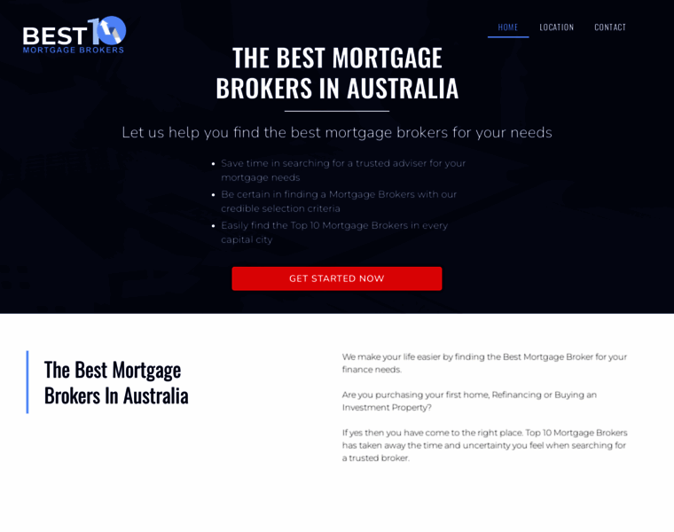 Best10mortgagebrokers.com.au thumbnail