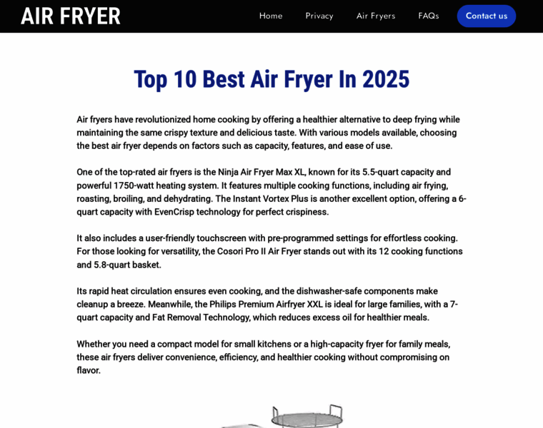 Bestairfryeres.com thumbnail Bestairfryeres.com thumbnail