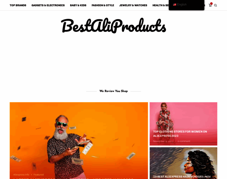 Bestaliproducts.com thumbnail