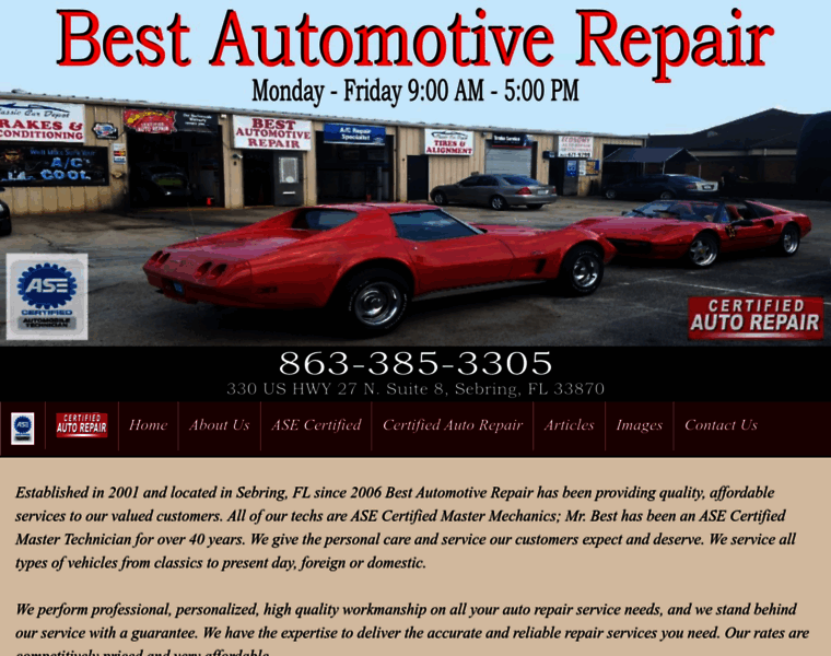 Bestautomotiverepair.com thumbnail