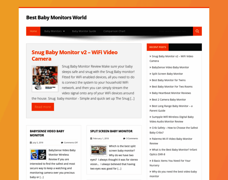 Bestbabymonitorsworld.com thumbnail