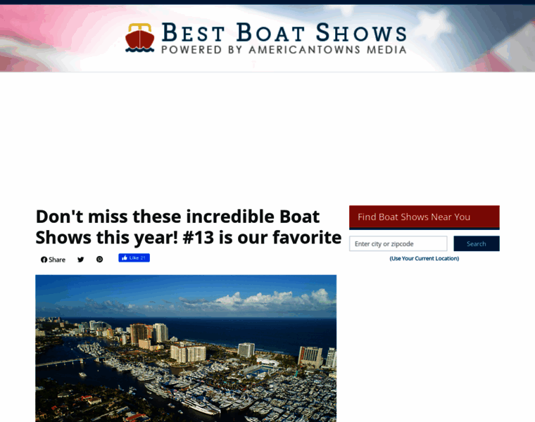 Bestboatshows.info thumbnail