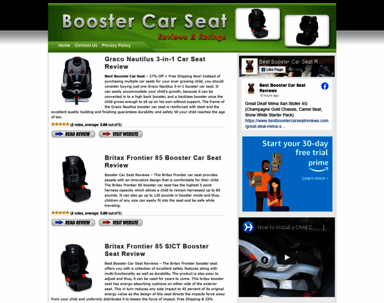 Bestboostercarseatreviews.com thumbnail