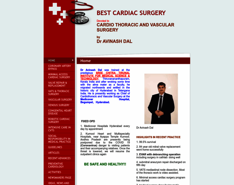 Bestcardiacsurgery.com thumbnail