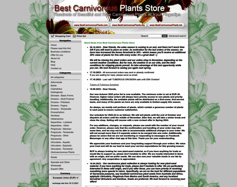 Bestcarnivorousplants.net thumbnail