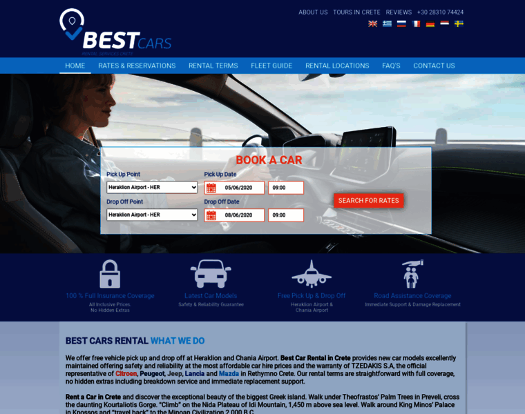 Bestcars-rental.gr thumbnail