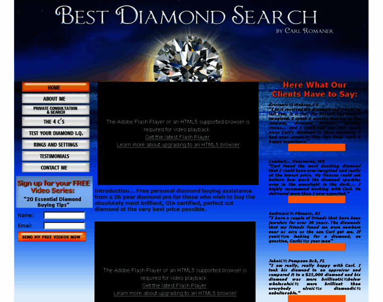 Bestdiamondsearch.com thumbnail
