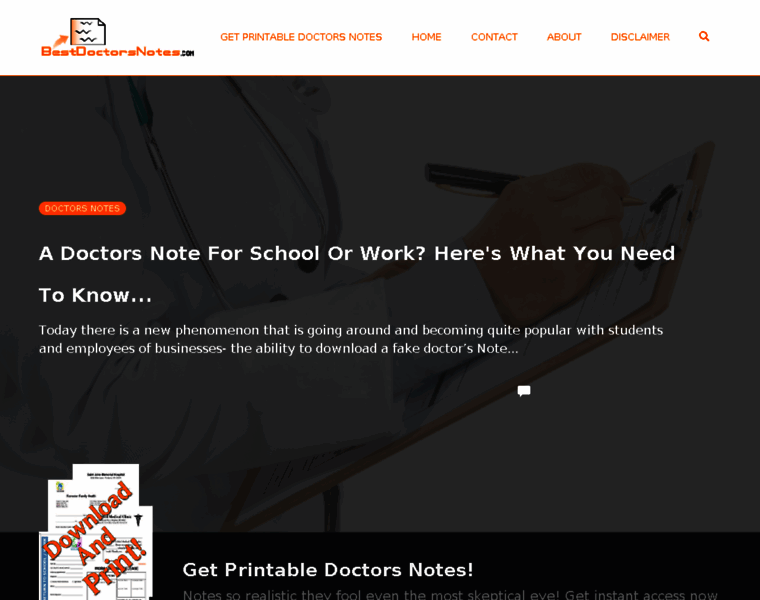 Bestdoctorsnotes.com thumbnail