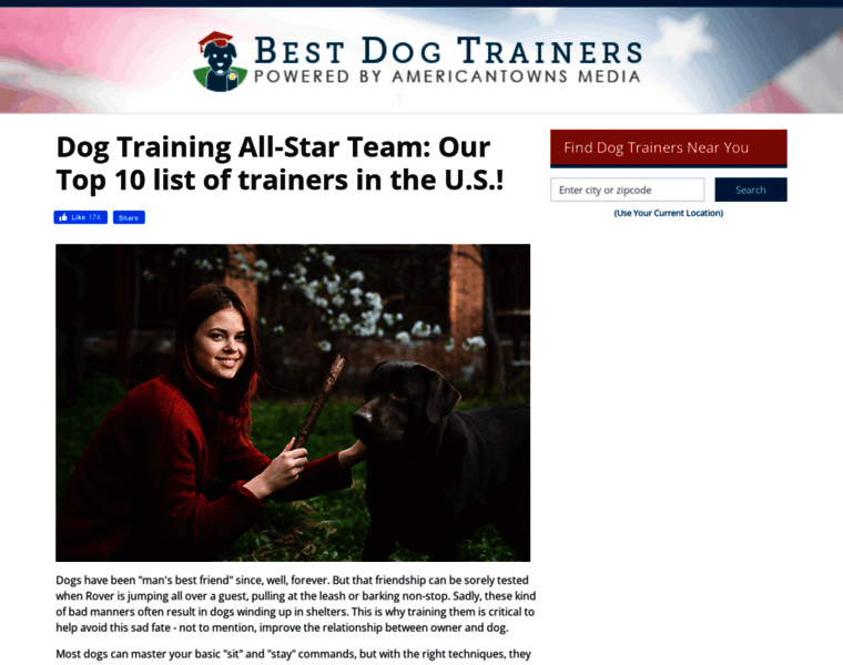 Bestdogtrainers.org thumbnail