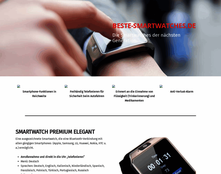 Beste-smartwatches.de thumbnail