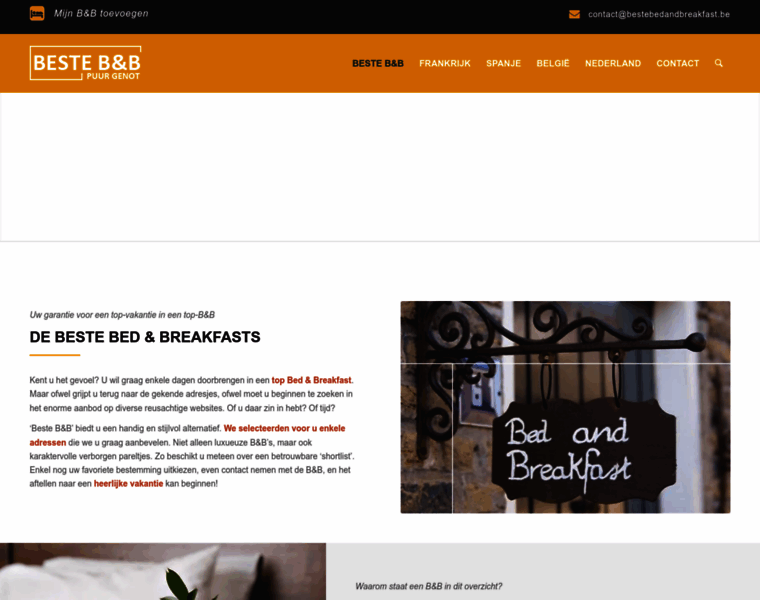 Bestebedandbreakfast.be thumbnail