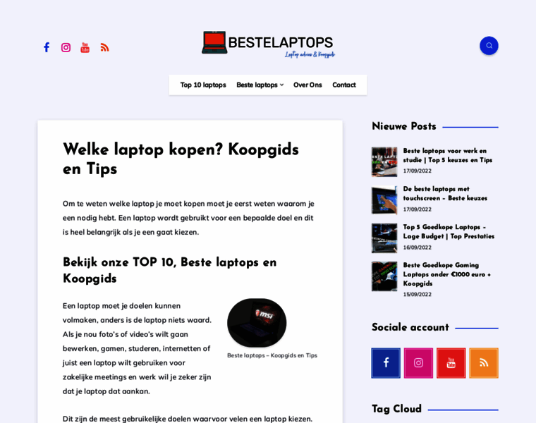 Bestelaptops.nl thumbnail