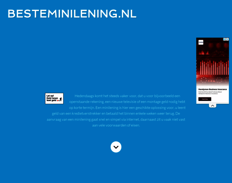 Besteminilening.nl thumbnail