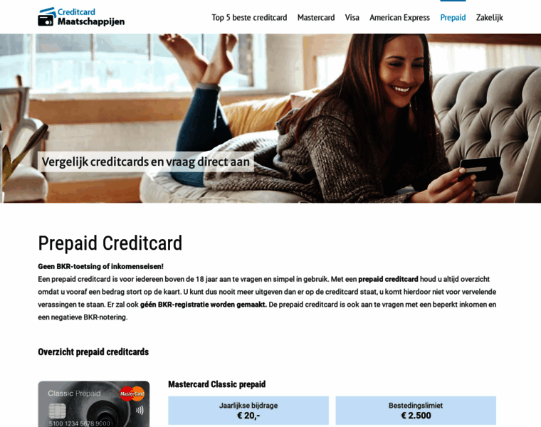 Besteprepaidcreditcard.nl thumbnail