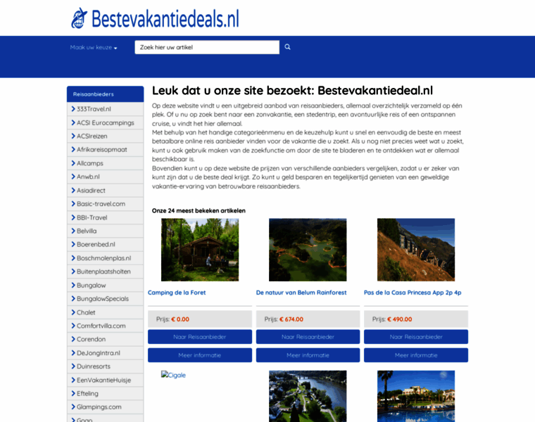 Bestevakantiedeals.nl thumbnail
