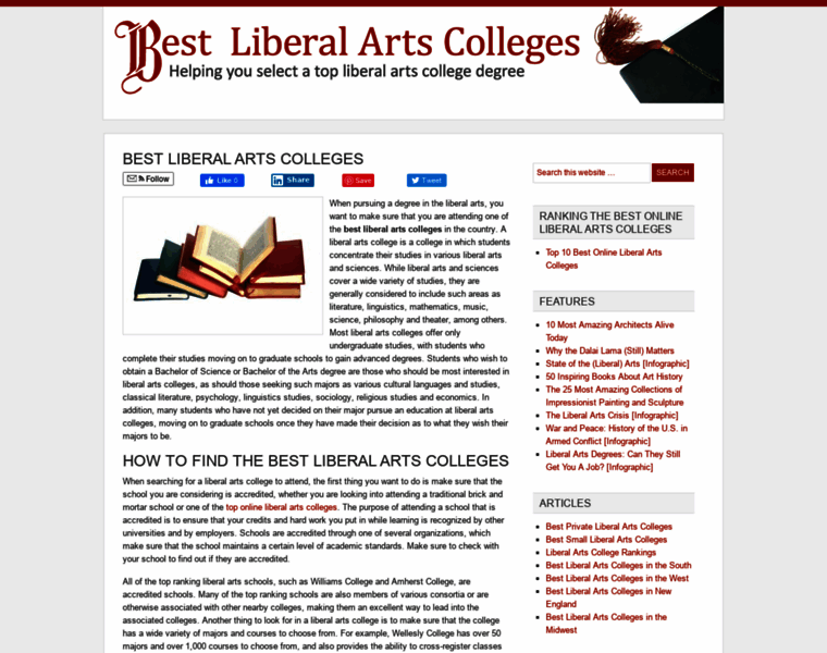 Bestliberalartscolleges.org thumbnail