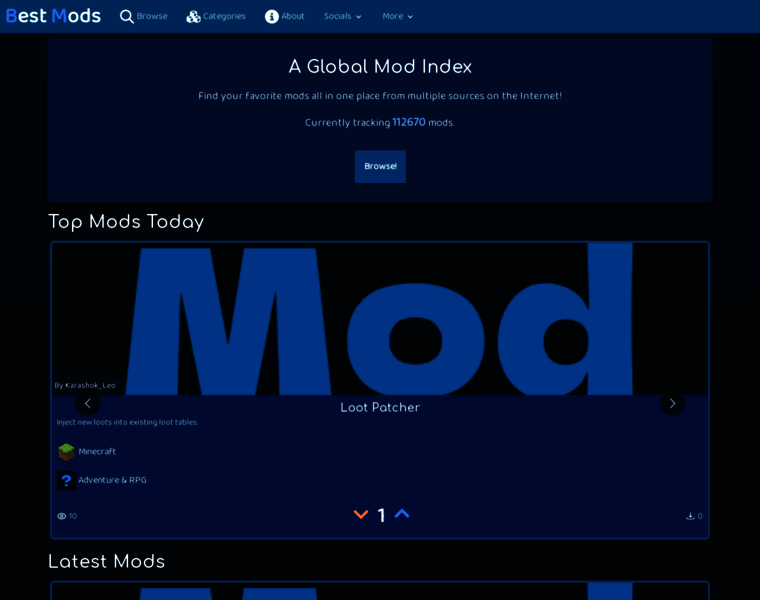 Bestmods.io thumbnail Bestmods.io thumbnail