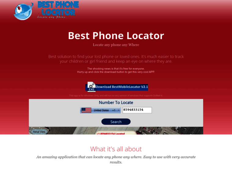 Bestphonelocator.com thumbnail