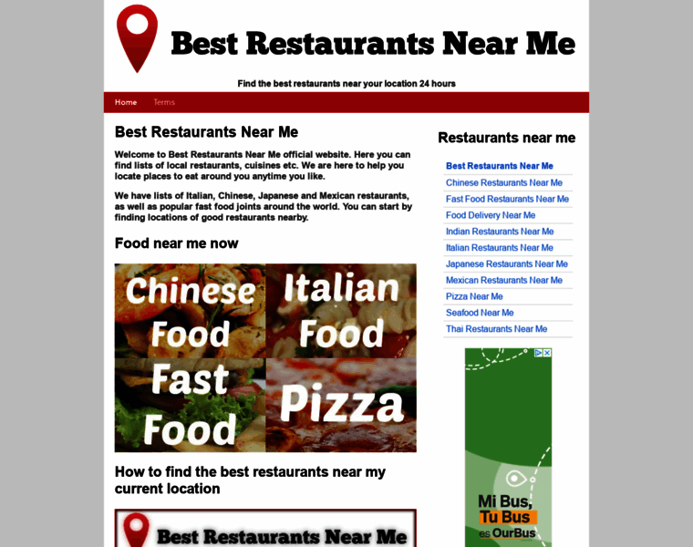 Bestrestaurants-nearme.com thumbnail