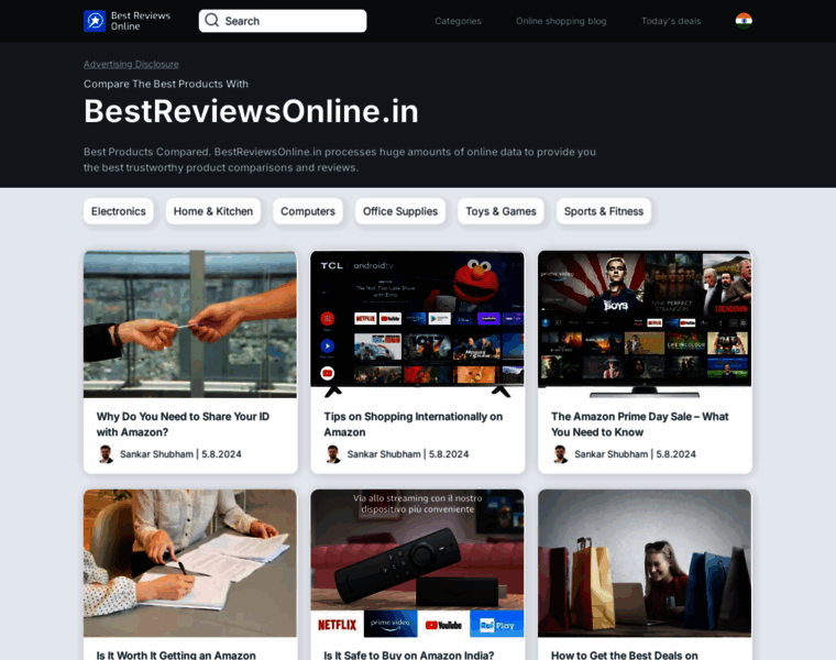 Bestreviewsonline.in thumbnail