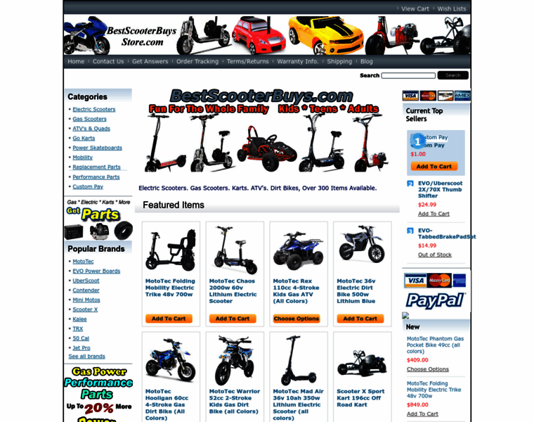 Bestscooterbuysstore.com thumbnail