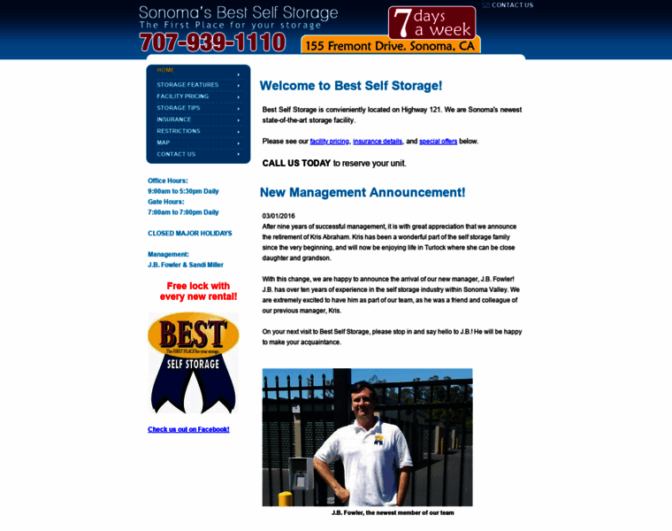 Bestselfstoragesonoma.com thumbnail