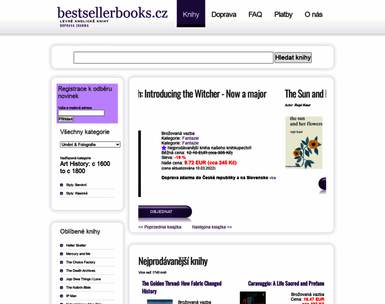 Bestsellerbooks.cz thumbnail