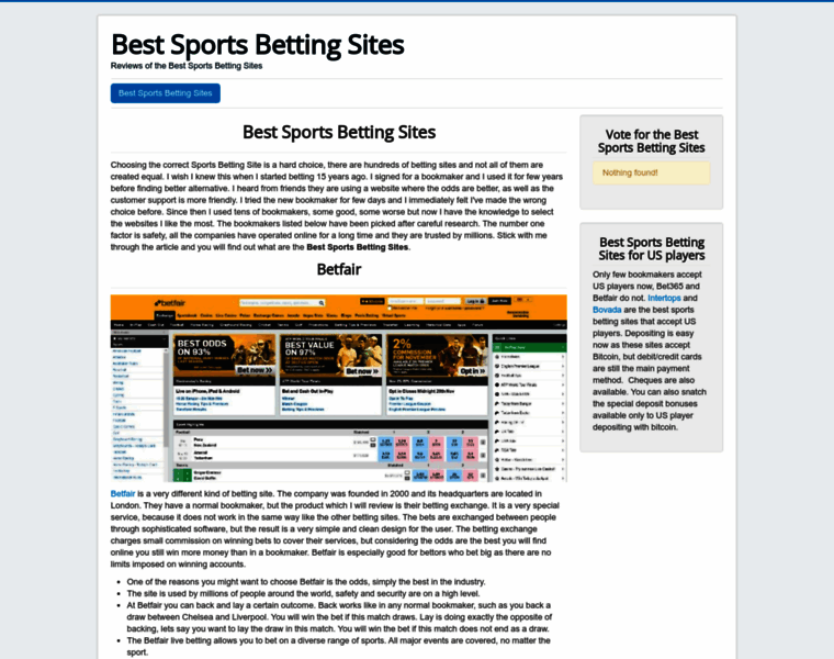 Bestsportsbetting.site thumbnail