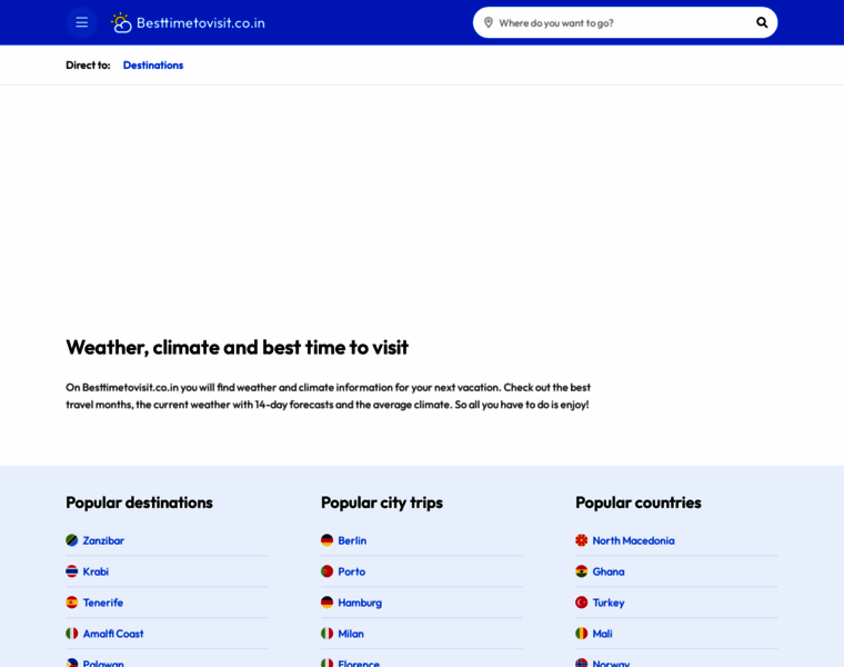 Besttimetovisit.co.in thumbnail