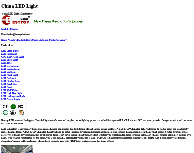 Besttop-led.com thumbnail