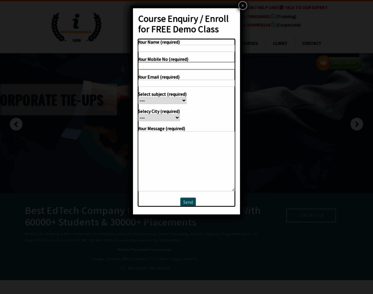 Besttrainingmumbai.in thumbnail