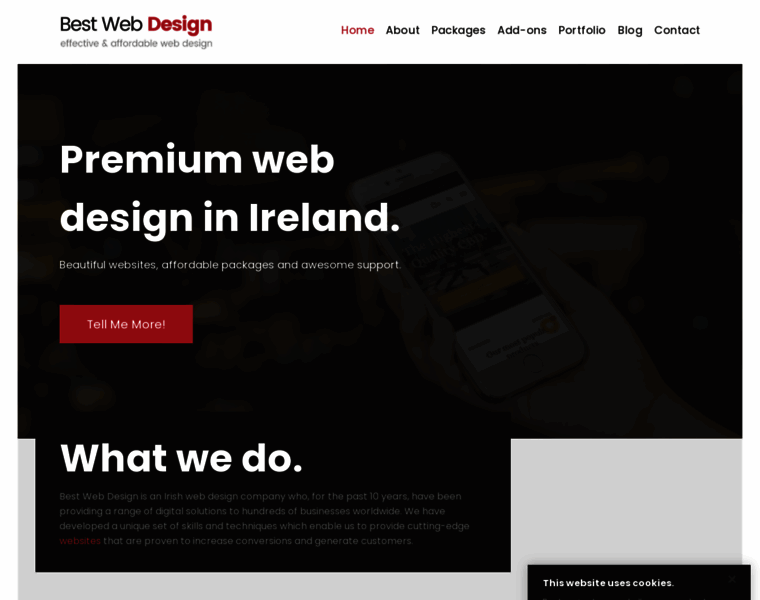 Bestwebdesign.ie thumbnail