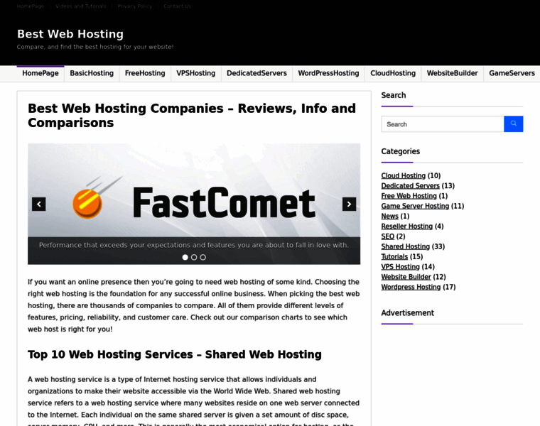 Bestwebhosting.co thumbnail