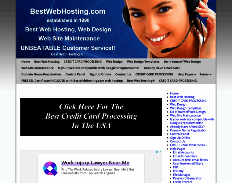 Bestwebhosting.com thumbnail