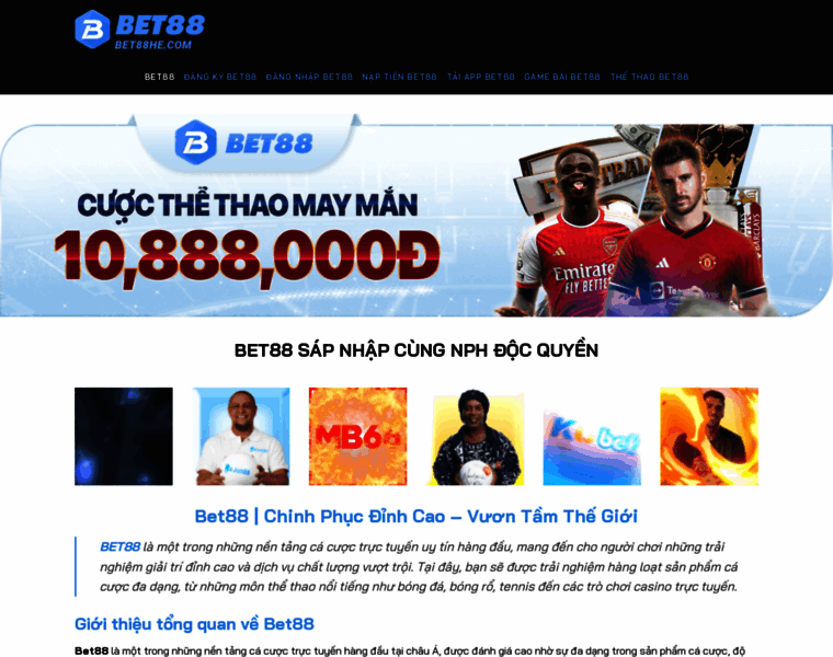 Bet88he.com thumbnail