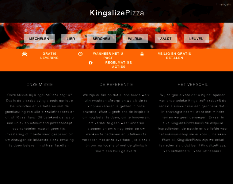 Beta.kingslizepizza.be thumbnail