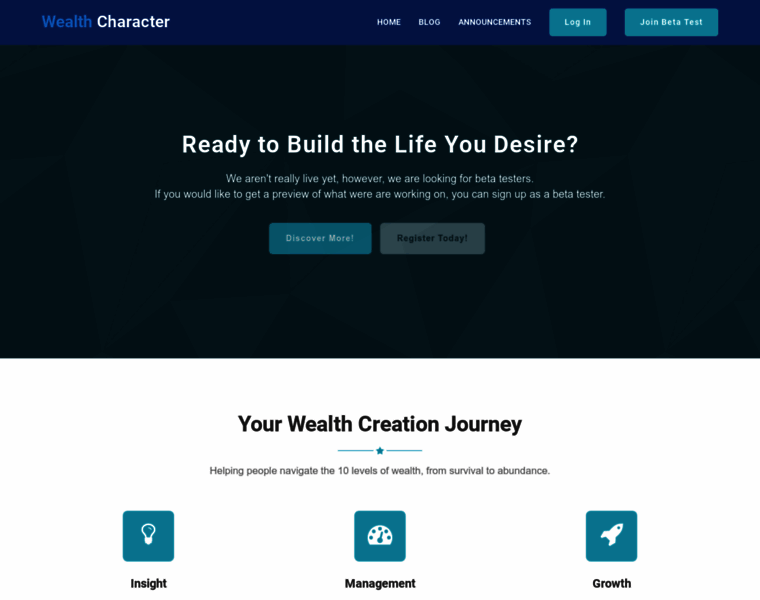Beta.wealthcharacter.com thumbnail